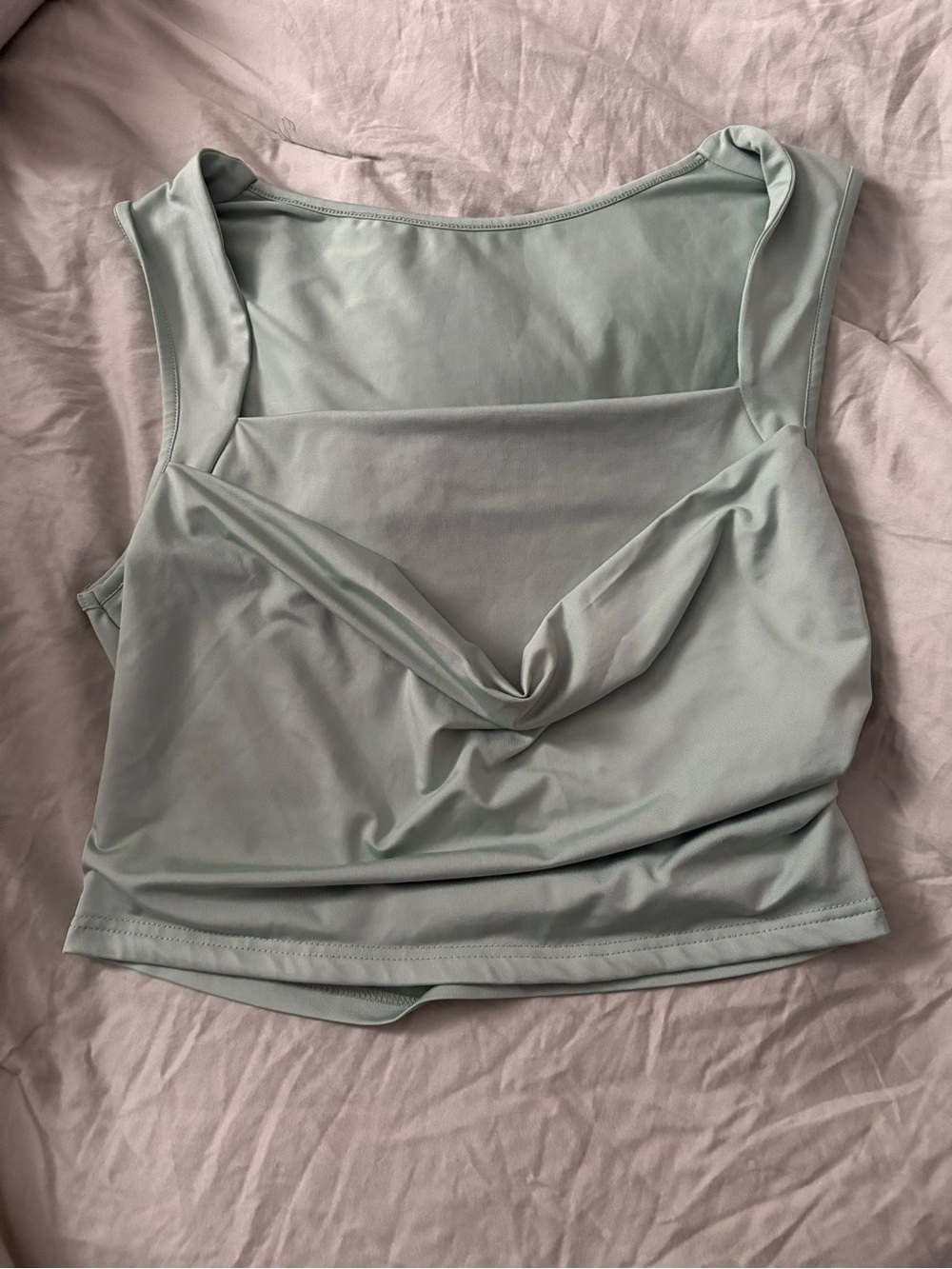 Women’s Shein Square Neck Draped Tank Top
